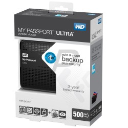 Ổ cứng gắn ngoài WD My PassPort Ultra SE 2.5" 500GB USB 3.0&2