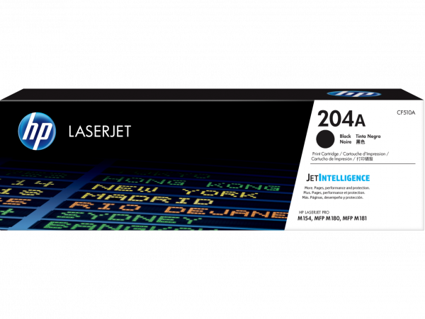 Mực in HP Màu đen HP 204A (CF510A) dùng cho máy in Color LaserJet Pro M154a/M154NW/M180N/M180fw