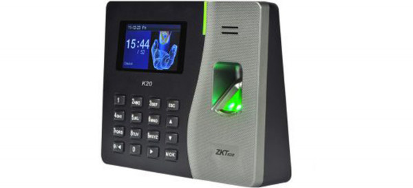 Máy chấm công vân tay Zkteco K20