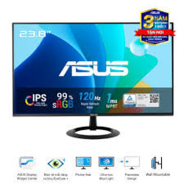 Màn Hình Máy Tính ASUS VZ249HG (24inch/ FHD/ IPS/ 120Hz/ HDMI/ VGA)