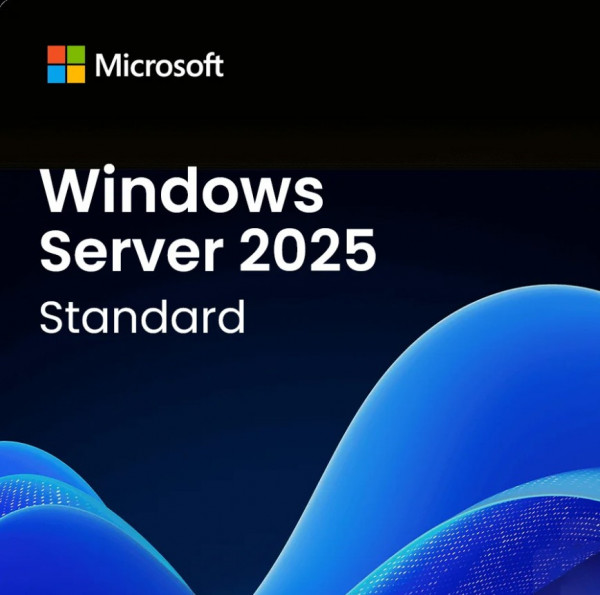 Phần mềm Microsoft WINDOWS SVR STD 2025 64B EN 1PK DSP DVD (EP2-25187)