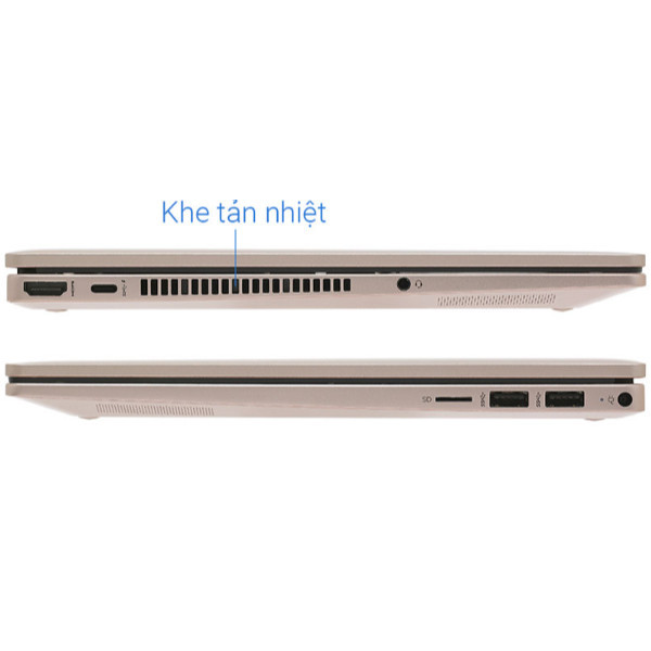 Máy tính Laptop HP Pavilion x360 14-ek1048TU 80R26PA (i5 1335U/ 8GB/ 512GB SSD/14 inch FHD Touch/Win11/ Gold/ Vỏ nhôm/ Pen)