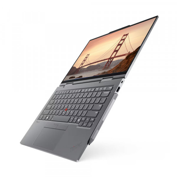 Máy tính Laptop tích hợp AI Lenovo ThinkPad X1 2 in 1 G9 21KE004PVN (Ultra 7 155U/ 32GB/ 1TB SSD/ 14.5inch 2.8K Touch/ Win 11 Pro/ Grey/ Vỏ nhôm/ Pen/ 3Y)