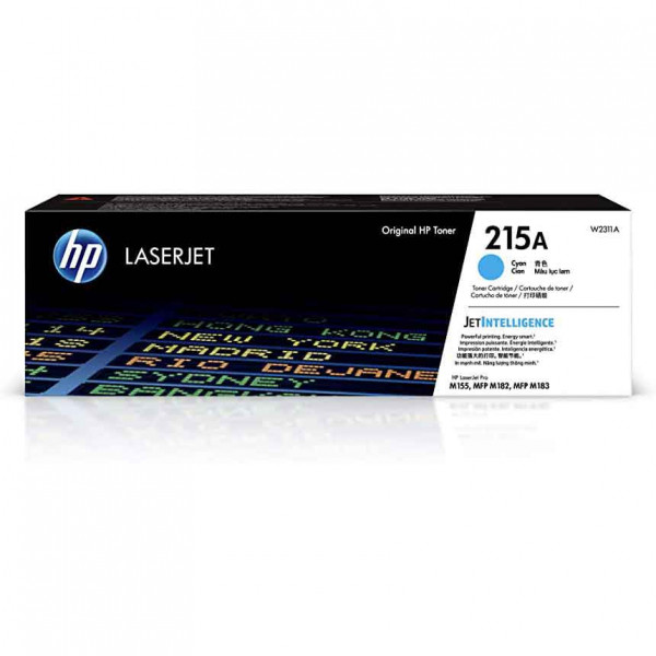 Mực in chính hãng laser HP 215A Cyan (W2310A) (Dùng cho máy Color LaserJet Pro M155a/ M155nw/M182n/M182nw/M183)