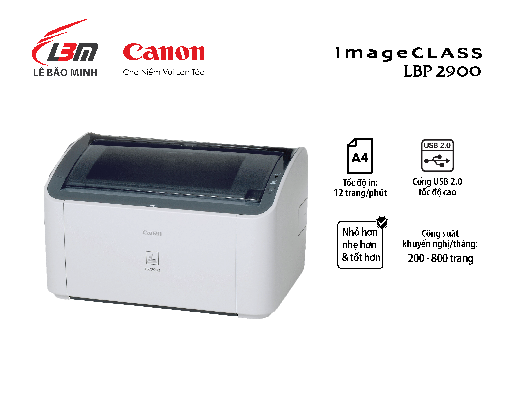 Máy in laser Canon LBP 2900